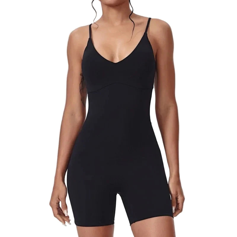 Backless Performance Jumpsuit