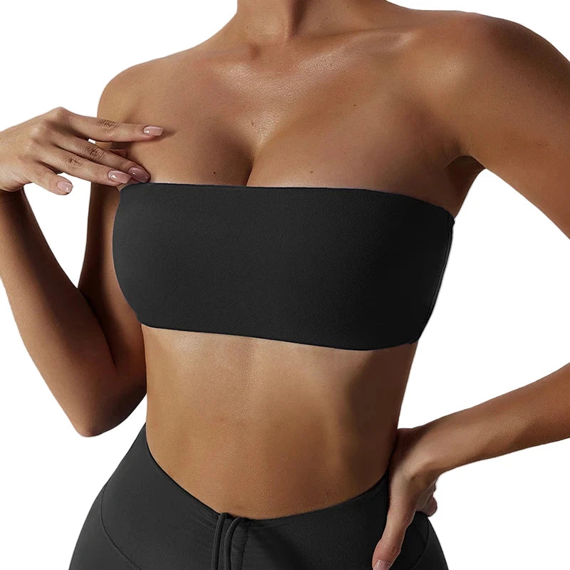 Sleek Tube Crop bra