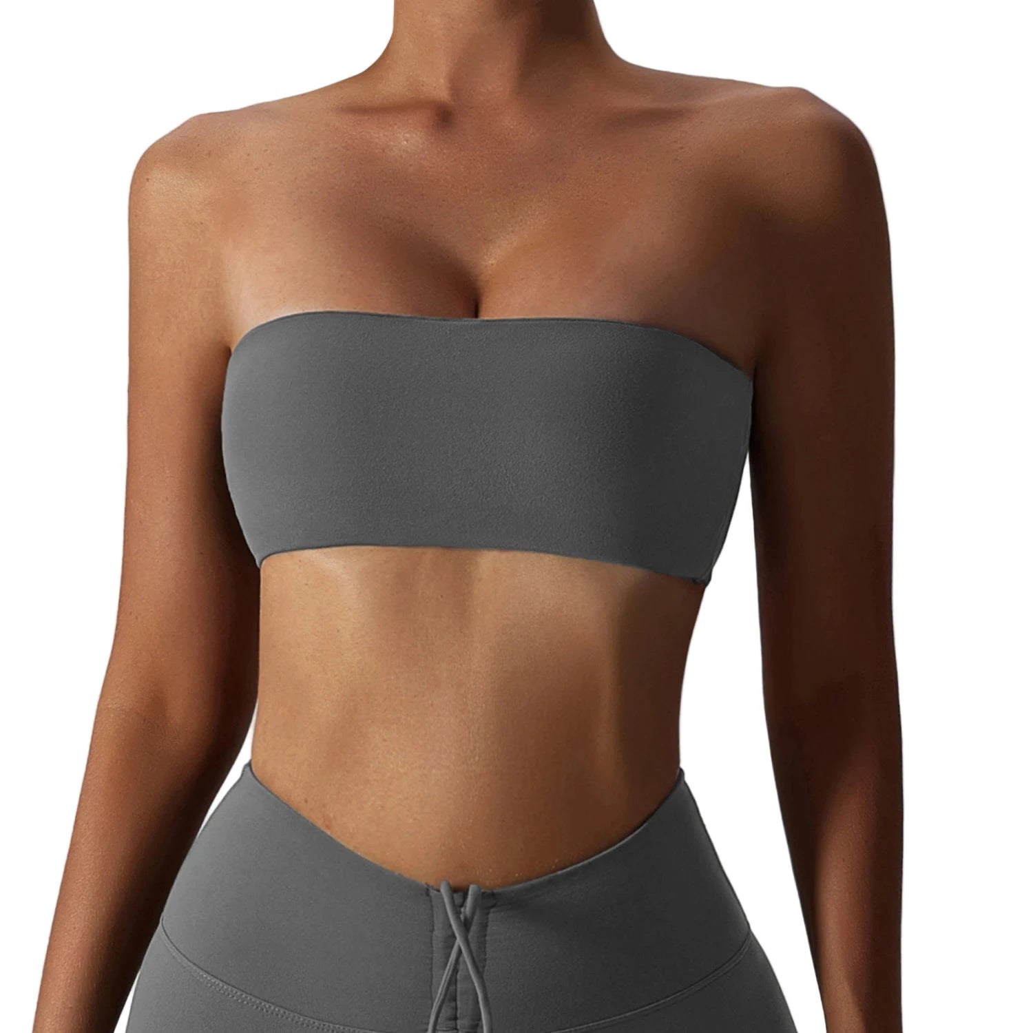 Sleek Tube Crop bra