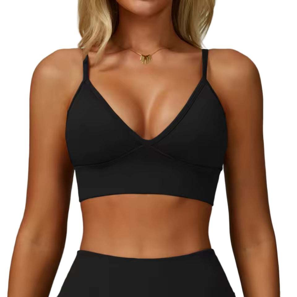 High-Support Seamless Sports Bra