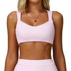 Double-Strap Seamless Sports Bra