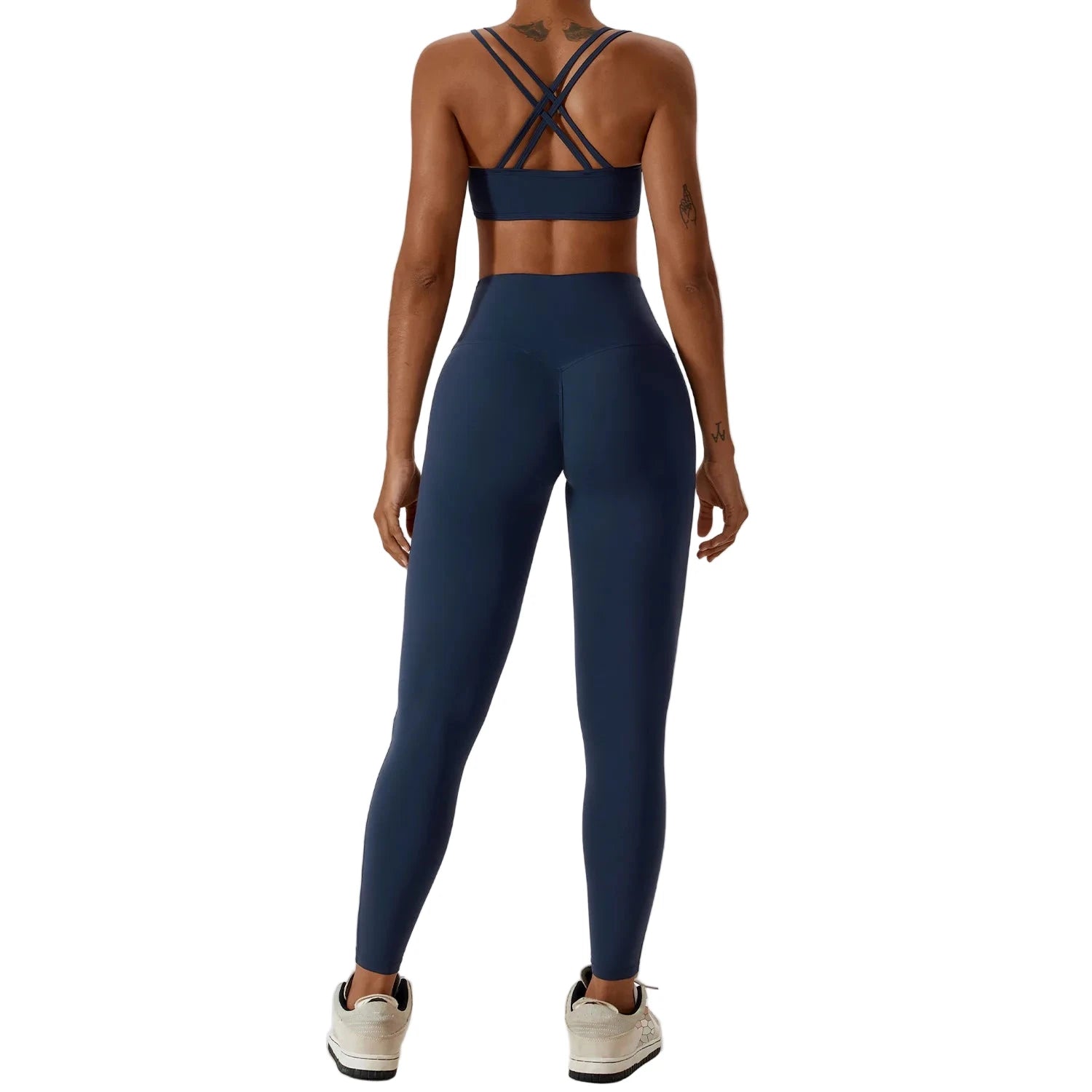 Seamless Workout Tracksuit – 2PC Set charcoal
