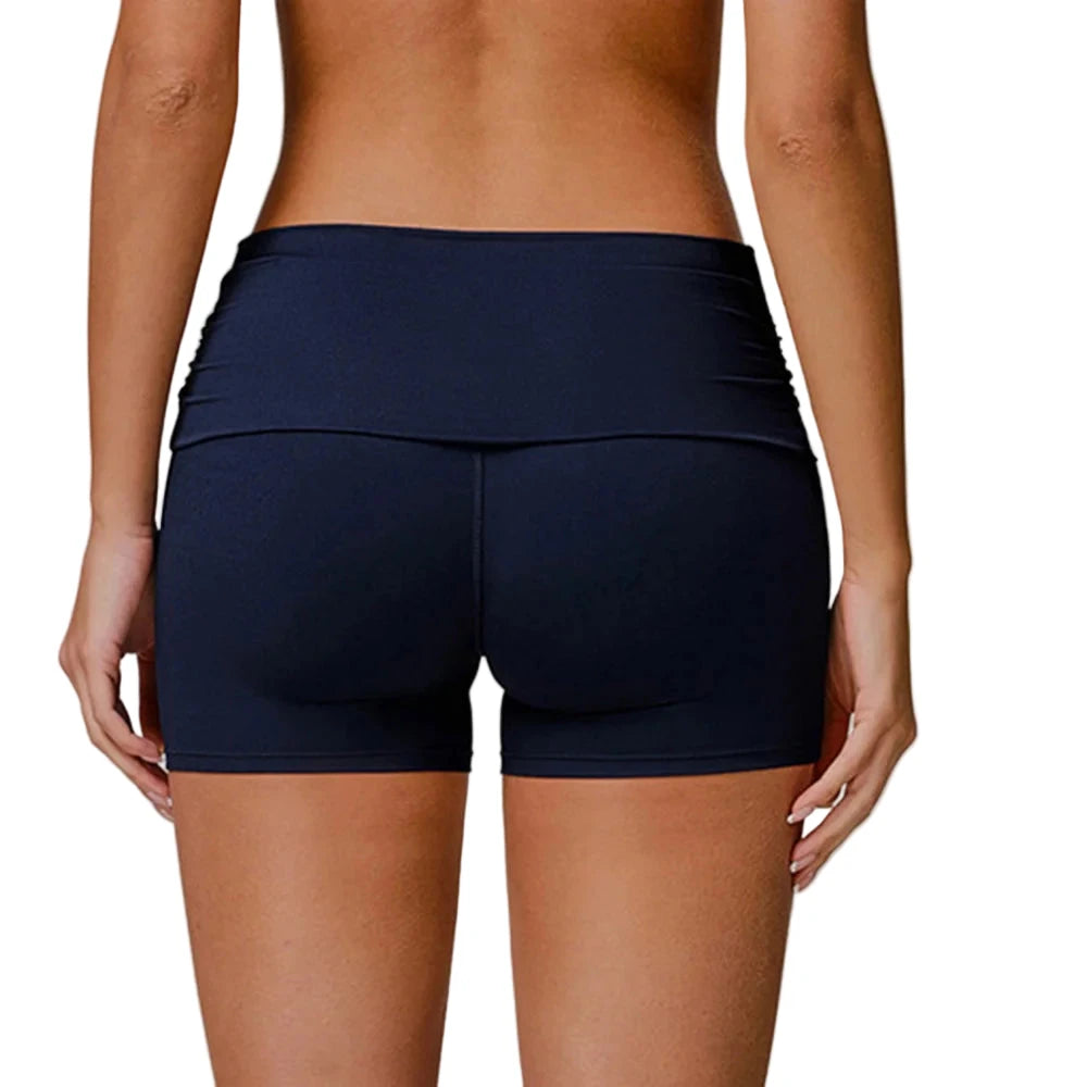 High-Waist Workout Shorts – Quick Dry