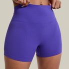 Women’s Slim Fit Gym & Cycling Shorts Purple