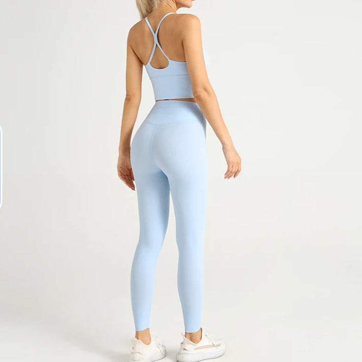 Women’s Long Sleeve Dry-Fit Running Top Blue