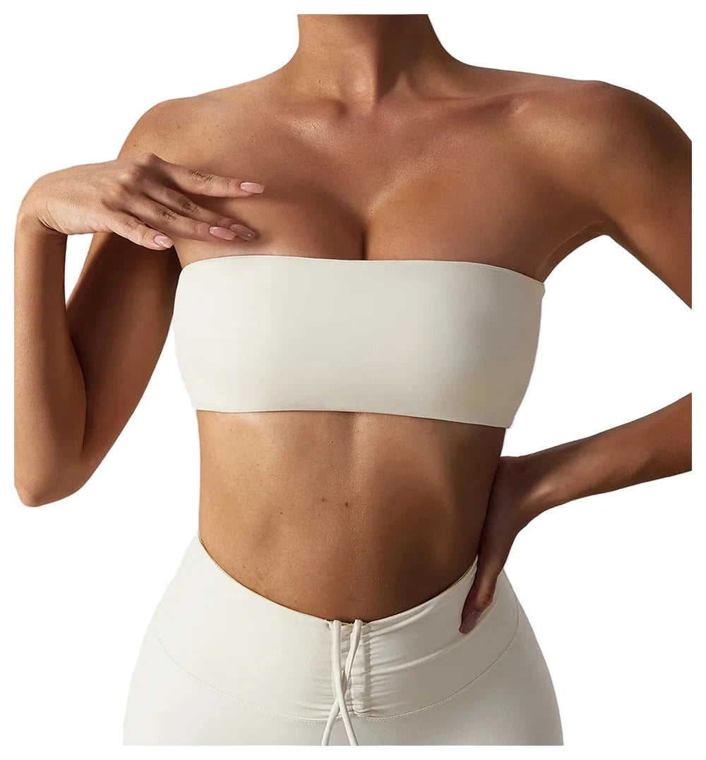 Sleek Tube Crop bra