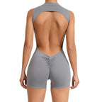 Women’s Fitness Jumpsuit – Gym & Pilates