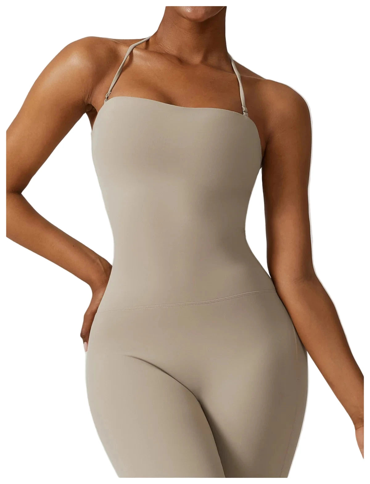 Sleeveless Yoga Jumpsuit