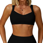 Double-Strap Seamless Sports Bra