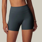 Women’s Breathable Yoga & Gym Shorts dark grey