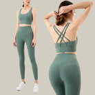 Yoga Leggings & Top 2-Piece Set