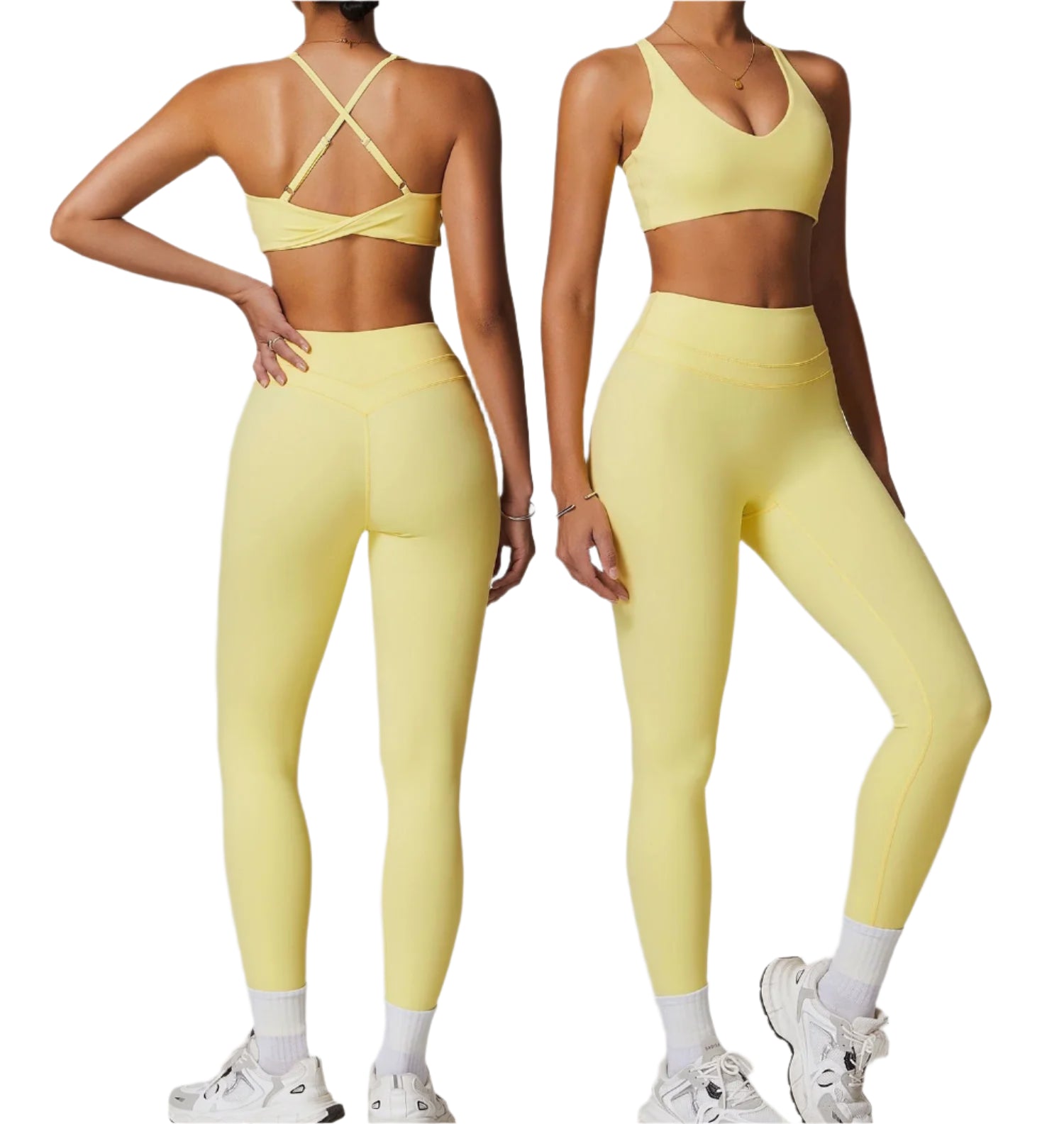 Women’s Workout Tracksuit & Sport Bra Set