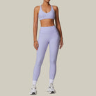 Women’s Workout Tracksuit & Sport Bra Set Purple