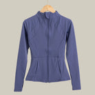 Long-Sleeve Gym Top – Women # electric blue