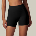 Women’s Breathable Yoga & Gym Shorts Black
