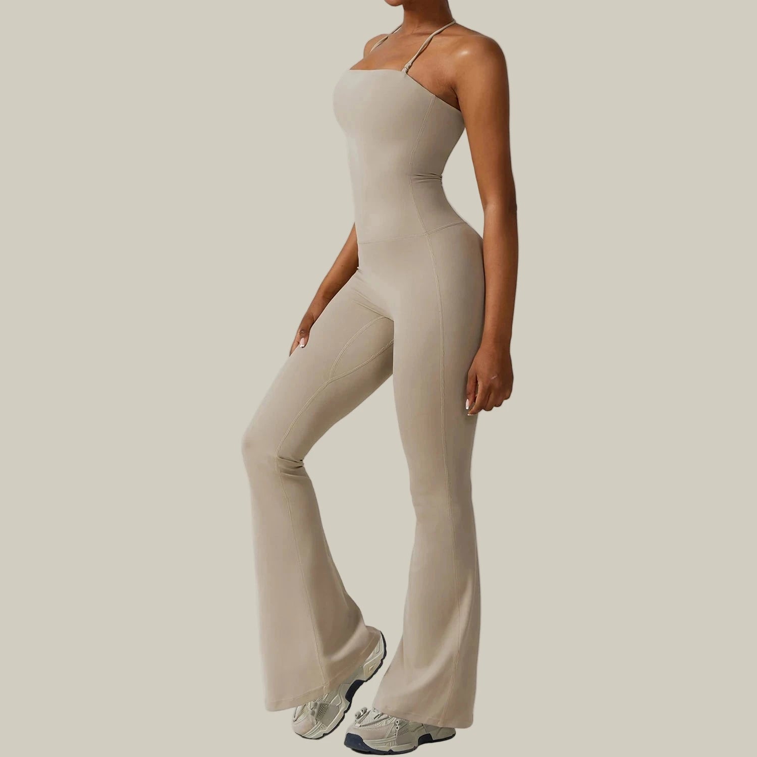 Sleeveless Yoga Jumpsuit
