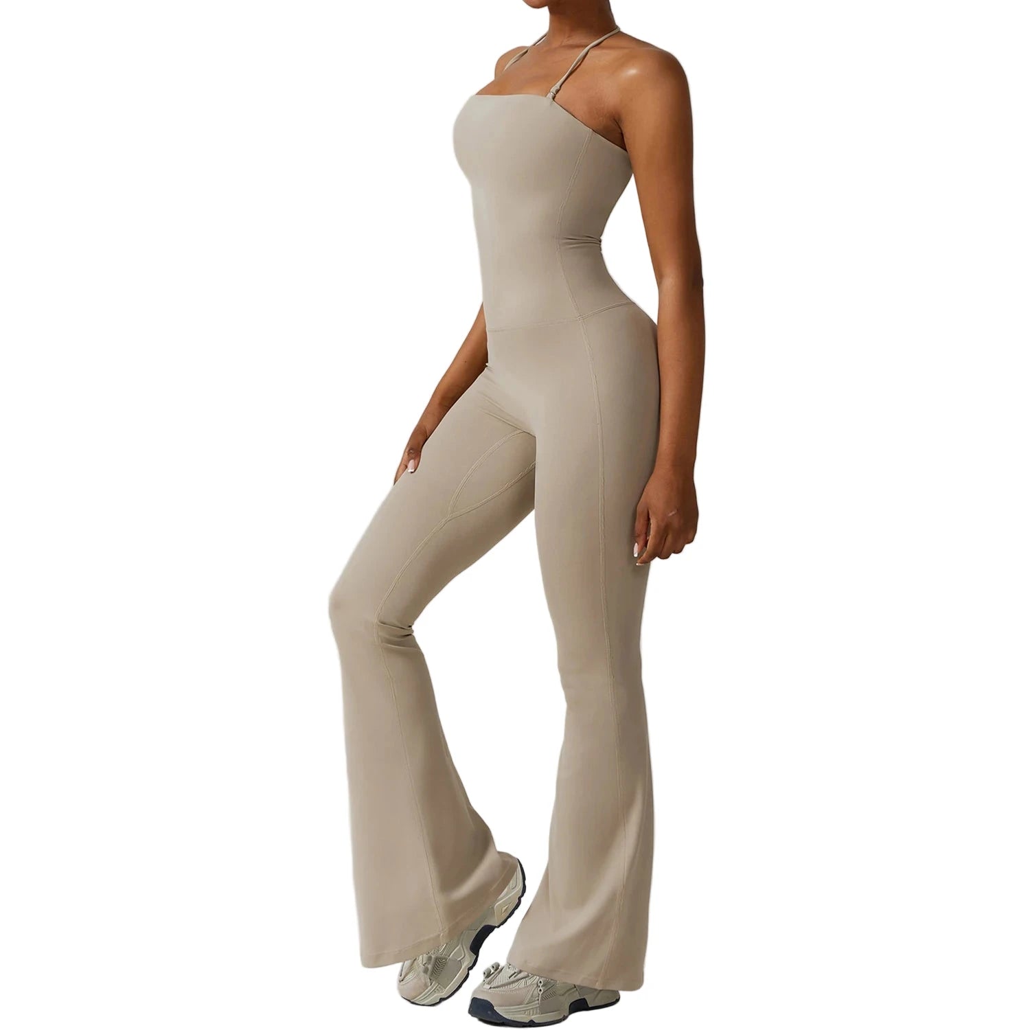 Sleeveless Yoga Jumpsuit