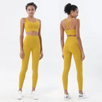 Yoga Leggings & Top 2-Piece Set
