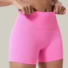Women’s Slim Fit Gym & Cycling Shorts Pink