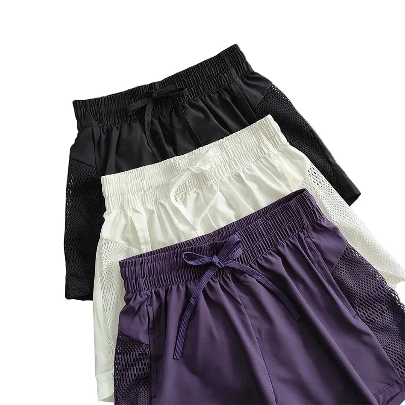 High-Waist Performance Shorts