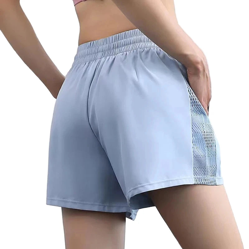 High-Waist Performance Shorts