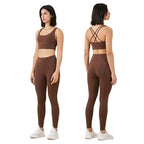 Yoga Leggings & Top 2-Piece Set