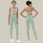 Yoga Leggings & Top 2-Piece Set