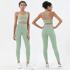 Yoga Leggings & Top 2-Piece Set