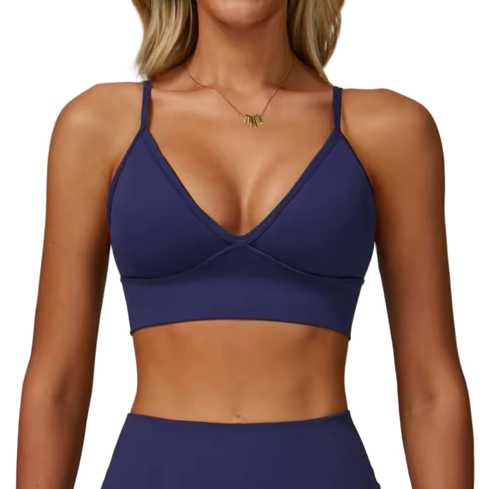 High-Support Seamless Sports Bra